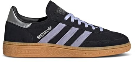 Adidas Scarpa Speciale da Pallamano Unisex, Core Nero Viola Eraser, 39 1/3 EU