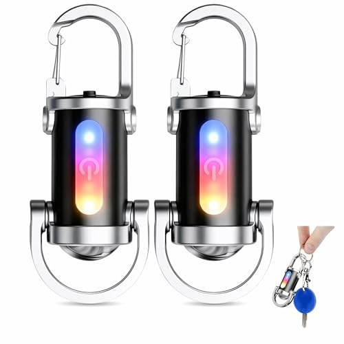 Superhelle Mini Schlüsselanhänger Taschenlampe Wasserdichtes