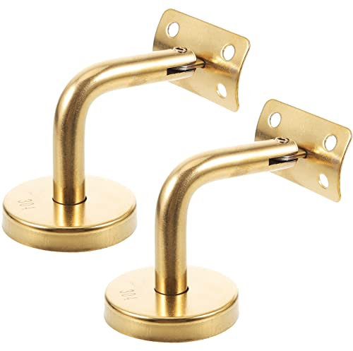 LALAFINA 2 Piezas Soporte De Pasamanos De Escalera Soportes De Pasamanos Para Escaleras Interiores Acero Inoxidable Para Barandilla De Terraza