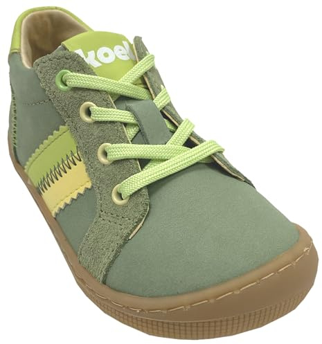 KOEL Halbhoher Leder Barfußschuh zum schnüren Dallas oder Dion Farbwahl