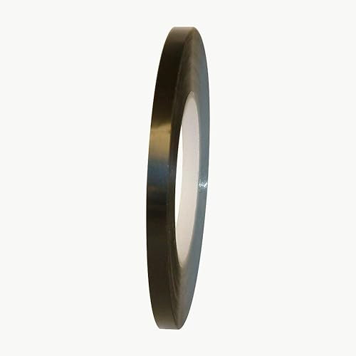 JVCC BST-24 Bag Sealing Tape: 3/8 in. x 180 yds. (Black) by J.V. Converting