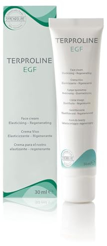 Synchroline - Terproline Egf Gesichtscreme 30 Ml | Straffend und Regenerierend, mit Epidermalem Wachstumsfaktor, Hyaluronsäure und Centella Asiatica, Made In Italy