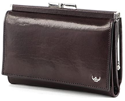 Golden Head Geldbörse Colorado Classic French Coin Purse Wallet Bordeaux braun