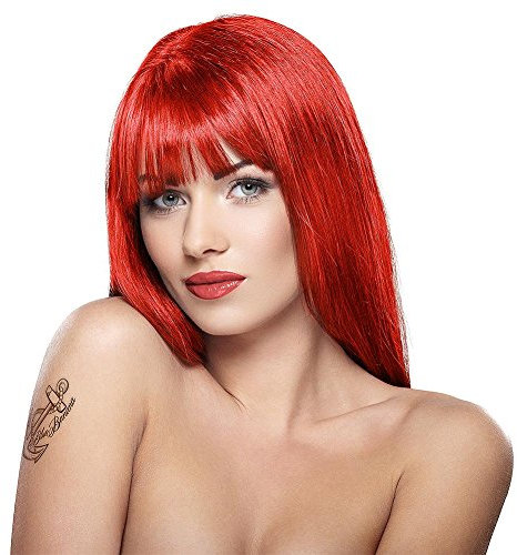 TINTE COLOR FANTASIA STARGAZER SIN AMONIACO PROFESIONAL COLOR UV RED 70ML + INCLUYE GUANTES