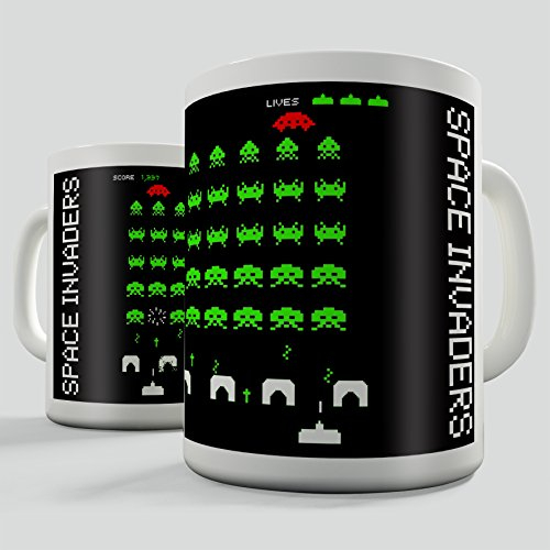 Space Invaders Retro Gift Mug