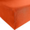 REDBEST Jersey-Stretch Spannbettlaken San Francisco 100% Baumwolle, orange Größe 140x200 cm - 160x200 cm - weiche Qualität, bügelfrei, Rundumgummi, bis 20 cm Höhe