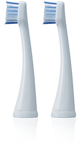 Panasonic Ersatzbürsten EW0925, passend für alle Panasonic Schallzahnbürsten, 2 Stück (1er Pack)