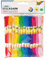folia 23991 - Stickgarn Basic, 100 % Baumwolle, 52 Docken à 8 m in 26 Farben sortiert, zum Sticken, Knüpfen und Basteln
