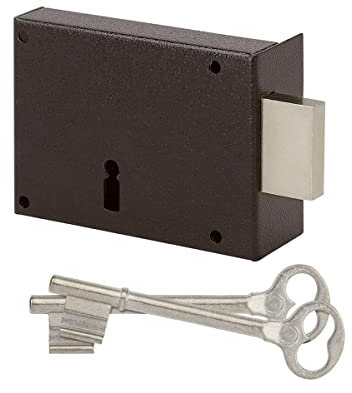 Dom Metalux BOSC0432 Serrure en Applique 461 METALUX pêne Dormant-L.80mm axe 40mm-droite-FC04611030