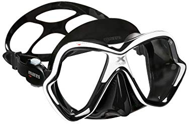 Mares Erwachsene X-Vision Tauchmaske, White/Black, One Size