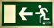 Astlight SAL5210.7F Señal de evacuación direccional fotoluminiscente, Multicolor