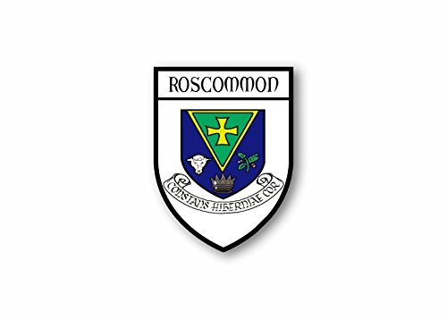Akacha Sticker county shield car vinyl souvenir decal flag caravan crest roscommon