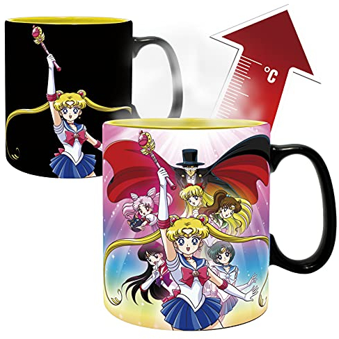 ABYSTYLE Sailor Moon Group Heat Change Mug