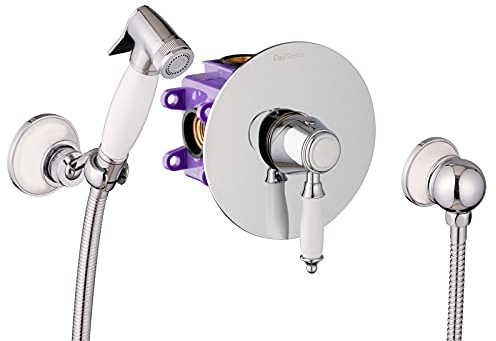 PaulGurkes Unterputz Bidet-Set Intimdusche WC-Brause Hygienedusche