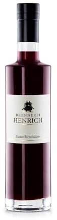 Sauerkirsch Likör 0,5 L - 20% vol - fruchtig nach Sauerkirsche - traditionelle Familienbrennerei aus Hessen - handcrafted cherry liqueur