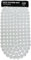 Shower Mat Anti Slip,Anti Mould, Machine Washable Bath Mat For Walk In Shower Tray, Bathtub Shower Mats NonSlip Drain Holes Suction Cups,Latex Free White 70cmx35cm