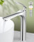 Borlon Hoher Wasserfall-Wasserhahn für Waschbecken, Einloch-Badezimmer-Waschbeckenarmatur, moderner Messing-Eingriff-Wasserhahn für Badezimmer-Waschtisch
