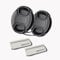 Lot de 2 cache-objectifs de 67 mm (et faciles à installer et à enlever) + 2 chiffons de nettoyage compatibles avec toutes les marques de 67 mm avec objectifs d'appareil photo. (Capuchon d'objectif