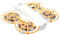 Propeller-Schutz-Zubehör für DJI Neo, Fly Combo Schutzabdeckung, Ring, Requisite, Stoßstange, Drohne, Anti-Kollisions-Rahmen-Paddel, Rundumschutz-Zubehör (orange)