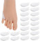 Dimeho Gel Zehenspreizer 20 Stück Weiche Gel-Bunionette-Polster Kleiner Zehenschutz Schneiderballen-Korrektor zur Schmerzlinderung Für Männer & Frauen Gel-Bunion-Schild zur Fußschmerzlinderung