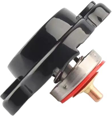 Tapa del radiador con medidor de temperatura, cubierta del tanque de agua de motocicleta de alta presión, tapa del radiador de motocicleta de duración de larga durabilidad, preciso y práctico para mot