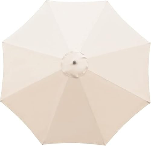 Telo per ombrellone da giardino ecrù 3x3 mt