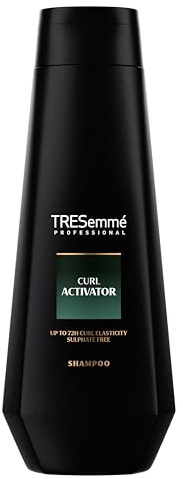 TRESemmé Curl Activator Sulphate-Free Shampoo, 250 ml | Sulphate-free, gently cleanses and intensely moisturises curls, restores softness and bounce, with salon-grade OleoLipid