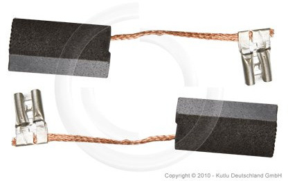 2x Kohlebürsten Kohlestifte Kohlen für AEG 6,3x10x20 mm (321940)