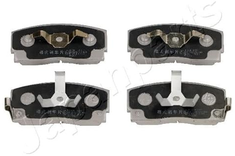 JAPANPARTS PA-606AF Bremsbelagsatz Bremsbeläge Vorne Kompatibel mit DAIHATSU CHARADE III G100, G101, G102