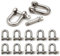Manille en métal 10 pièces, pour Bracelet paracorde, très Stable, obturateur