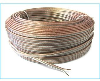 Cavo audio di potenza POLARIZATO per Diffusori Acustici 2 x 3 mm.Bobina 20 mt. Qualità Hi-Fi per il collegamento di casse acustiche con l'amplificatore. Conduttori in Puro Rame per abbattere le induttanze. Prodotto Made in Italy con Garanzia a Vita