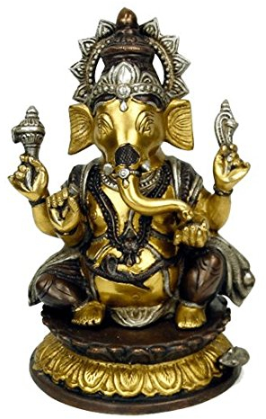 Spiru Ganesha Tweekleurig - 26 cm