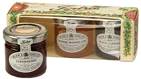 Tiptree Lot de 3 pots de confiture « All About Taste » dans une boîte cadeau décorative - Lot de 4 boîtes