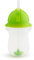 Munchkin Click Lock Tip & Sip Straw Trainer Cup| Baby & Toddler Sippy Cups with Straw| BPA Free Non Spill Cup| Weaning Baby Straw Cup| Weighted Straw Childrens Cups|10oz/296 ml| Green