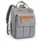 Pomelo Best Wickelrucksack Wickeltasche Rucksack mit abnehmbare Wickelauflage und Kinderwagenbefestigung, Große Babytasche für unterwegs (Grau)