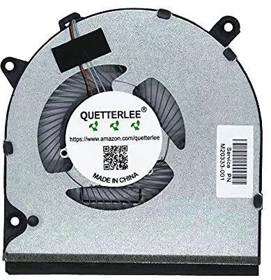 QUETTERLEE Replacement New Laptop Discrete Graphics Card CPU Cooling Fan for HP Pavilion 15-EG 15-eg0021nr 15-EG0073CL 15-EG0050WM 0053CL TPN-Q245 TPN-Q246 Series M20333-001 EG50040S1-CL50-S9A Fan