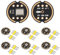 6pcs INMP441 Omnidirektionales Mikrofon I2S-Schnittstelle Digitales Ausgangssensormodul Unterstützt ESP32