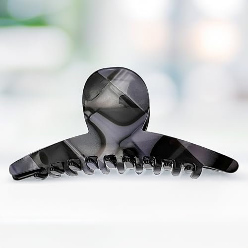 Pince Cheveux Longue Chic Ultra Résistante/Pince Cheveux Femme Originale/Attache Cheveux femme/Grosse pince Cheveux Crabe Colorée/Accessoire Cheveux Tendance/Bijou Cheveux Claw Clip