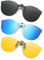 Long Keeper Sonnenbrille für Brillenträger – Sonnenbrille Zum Aufstecken Polarisiert, Sonnenbrillen Aufsatz Brille, Clip On Sonnenbrille Aufsatz für Damen Herren