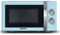 SCHNEIDER - SMW23VMBL - Micro ondes gril Vintage - 23 litres - 6 niveaux de puissance - Plateau tournant (27cm) - Bleu