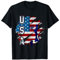 Basketball Trikot Team Flagge USA 2021 T-Shirt