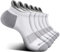 BULLIANT Calzini Sportivi Donna 6 paia, Calze Corsa Cuscino Completo con Linguetta sul Tallone