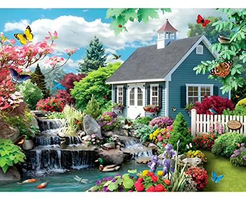 DAERLE Diamond Painting Landschaft, Diamond Painting Erwachsene, Diamond Painting Set, Diamant Painting Bilder, Daiments Painting Diamond Painting Kinder 5D Diamant Painting Home Wand Décor 30x40cm