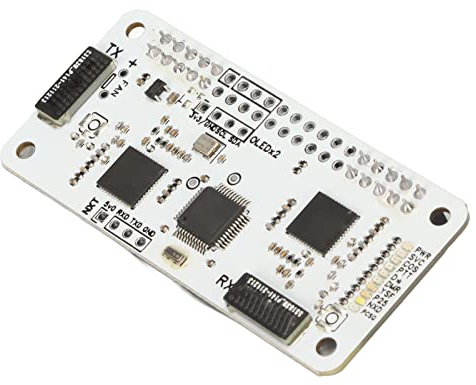 MMDVM Hotspot Board Dual Hat Duplex Hotspot Modul 10mW 32 Bit ARM MMDVM Hotspot Modul Unterstützt DMR P25 D Star für Zero
