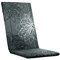 KETTtex EXKLUSIV Auflage Hochlehner Anthrazit Floral I Gartenstuhl Polster 123x50x4cm I KTH2 Sitzauflage weich & hautfreundlich I robuste Stuhlauflage I pflegeleichtes Sitzkissen I Dessin 8519