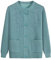 Mother's Knitted Sweaters Cardigan - Gestickte Blumen Oma Plus Velvet Sweater Coat Warme Strickjacke Mittleren Alters Für Herbst-Winter-Frauen Dickes Oberteil,Grün,X,Large