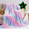 iEvery Einhorn Decke Kuscheldecke Kinder Mädchen Flauschige Decke Glow in The Dark Einhorn Leuchtend, Weiche Wohndecke Fleecedecke Einhorndecke Geschenk für Kinder, 200x150cm