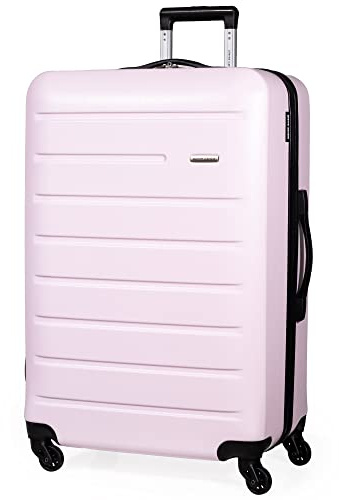 Pierre Cardin Voyager Hard Suitcase - Travel Luggage with 4 Spinner Wheels | Telescopic Drag Handle | Hard-Sided Shell Suitcases CL893