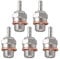 5Packs RC Glühkerze 7017#3 N3 Medium Hot Spark Nitro Motor Teile ersetzen OS 8 kompatibel mit Kyosho Redcat HPI HSP 1/8 1/10 RC Auto Truck Buggy