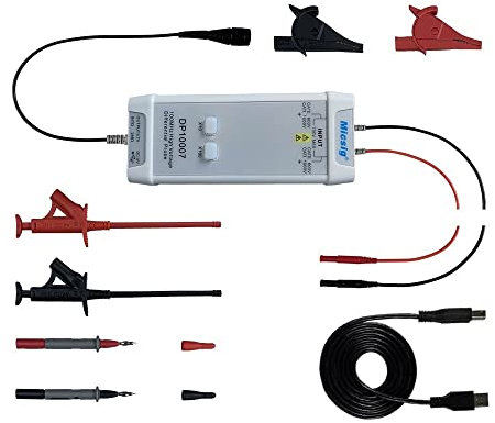 DP10007 Oscilloscopio Sonda differenziale ad alta tensione 100MHz+70V Kit sonda per oscilloscopio